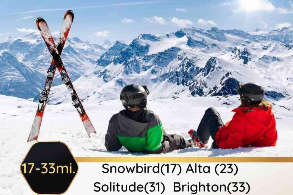 Bee Chic In Sojo W/Hot Tub+Gym+Local Ski Slopes Саут-Джордан Экстерьер фото