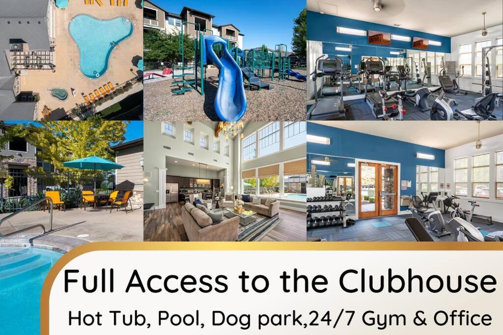Bee Chic In Sojo W/Hot Tub+Gym+Local Ski Slopes Саут-Джордан Экстерьер фото